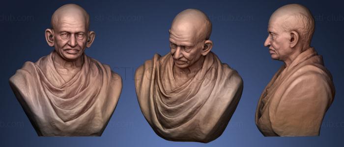 3D model Gandhi (STL)
